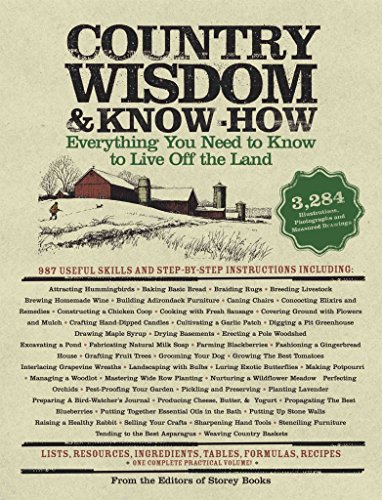 9781579124977: (Country Wisdom & Know-How: Everything You Need to Know to Live Off the Land) By Storey Books (Author) Paperback on (09 , 2004)