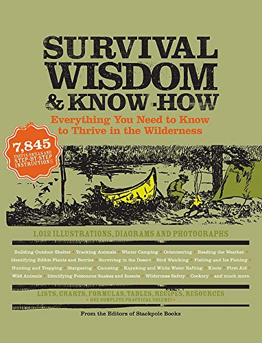 Beispielbild fr Survival Wisdom & Know How: Everything You Need to Know to Subsist in the Wilderness zum Verkauf von Ergodebooks
