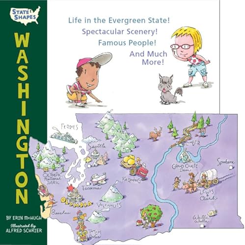 Imagen de archivo de State Shapes: Washington a la venta por Half Price Books Inc.