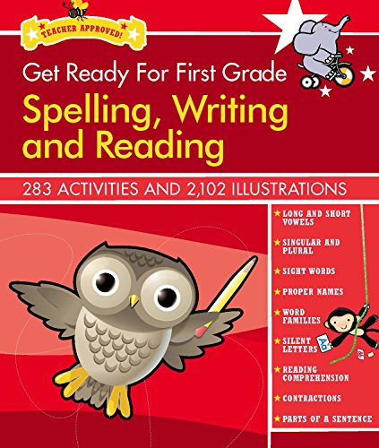 Beispielbild fr Get Ready for First Grade: Spelling, Writing and Reading (Get Ready for School) zum Verkauf von HPB-Red