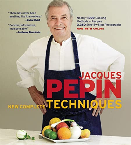 Imagen de archivo de Jacques Pepin's New Complete Techniques: Revised Edition of the Classic Work a la venta por WorldofBooks