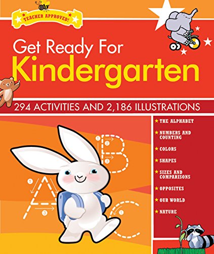 Beispielbild fr Get Ready for Kindergarten: Numbers, Time & Opposites: 251 Fun Exercises for Mastering Skills for Success in School (Get Ready for School) zum Verkauf von Jenson Books Inc