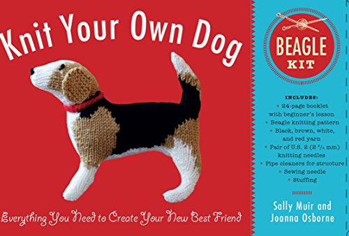 Beispielbild fr Knit Your Own Dog: Beagle Kit: Everything You Need to Create Your New Best Friend zum Verkauf von PlumCircle