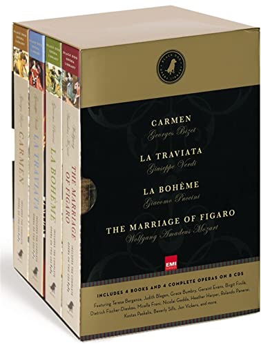 Imagen de archivo de Black Dog Opera Library Box Set: Includes La Bohme, Carmen, La Traviata and The Marriage of Figaro a la venta por Ebooksweb