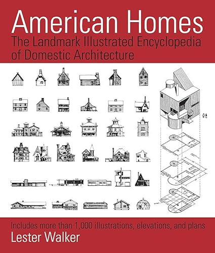 Stock image for American Homes: The Landmark Illustrated Encyclopedia of Domestic Architecture for sale by Goodwill Books