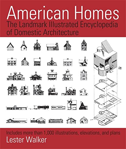 Stock image for American Homes: The Landmark Illustrated Encyclopedia of Domestic Architecture for sale by SecondSale