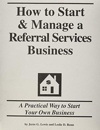 9781579163501: how to start a referral services business