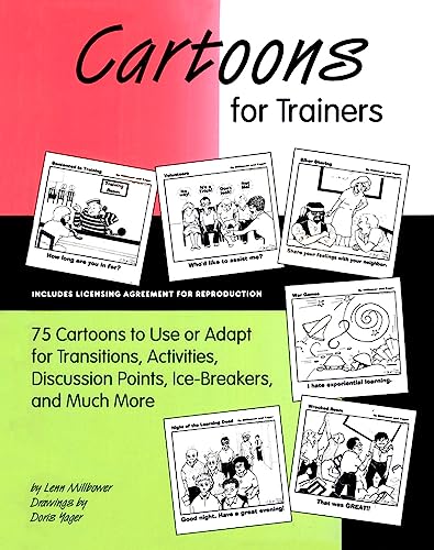 Beispielbild fr Cartoons for Trainers: Seventy Five Cartoons to Use or Adapt for Transitions, Activities, Discussion Points, Ice Breakers and More with CD-ROM zum Verkauf von Books From California