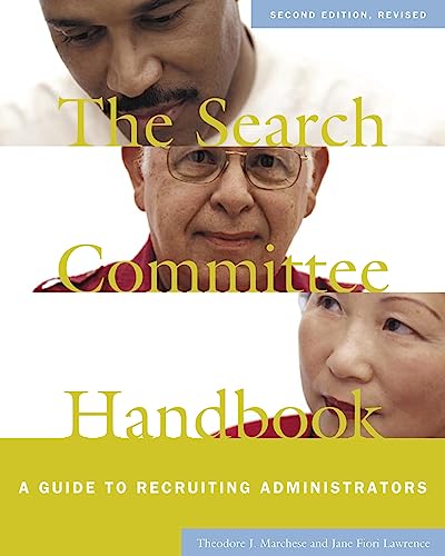 9781579221775: The Search Committee Handbook: A Guide to Recruiting Administrators