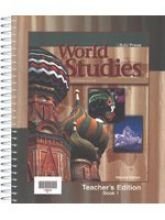 Stock image for World Studies For Christian Schools: Books 1&2 (Teacher's Edition) for sale by Ergodebooks