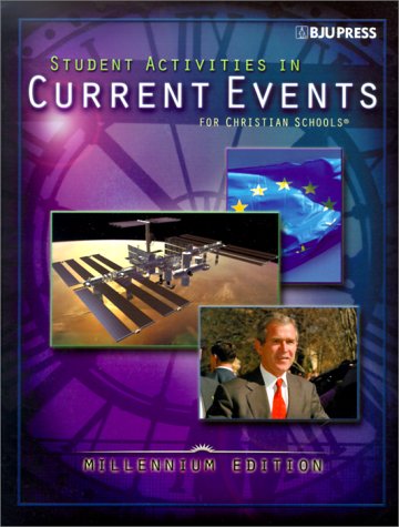 9781579244156: Student Activities in Current Events for Christian Schools - Millenium Edition