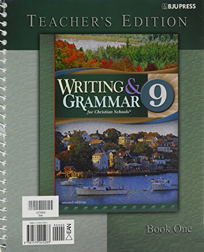 Beispielbild fr Writing & Grammar for Christian Schools, Teacher's Edition zum Verkauf von SecondSale