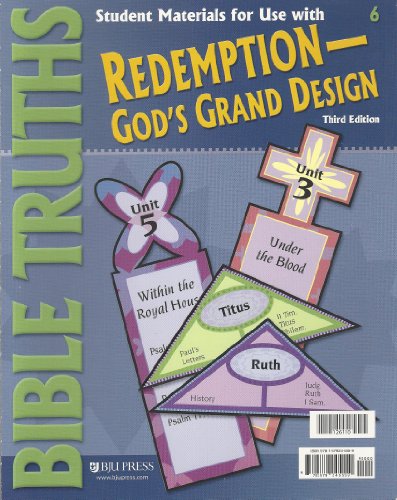 9781579245559: Bible Truths Student Materials Packet Grade 6 3rd Edition