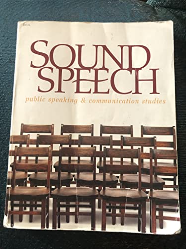 Imagen de archivo de Sound Speech (Student Edition) a la venta por Books of the Smoky Mountains