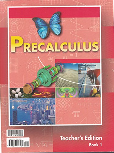 9781579246549: Pre-Calculus Teacher Book Grd 12