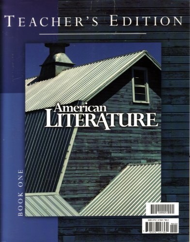 9781579247362: American Literature for Christian Schools - Book 1 (Teacher's Edition) Edition: First