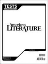 Beispielbild fr American Literature for Christian Schools Tests zum Verkauf von SecondSale