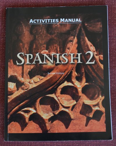 Beispielbild fr Spanish 2 Student Activity Manual (Spanish Edition) zum Verkauf von Gulf Coast Books