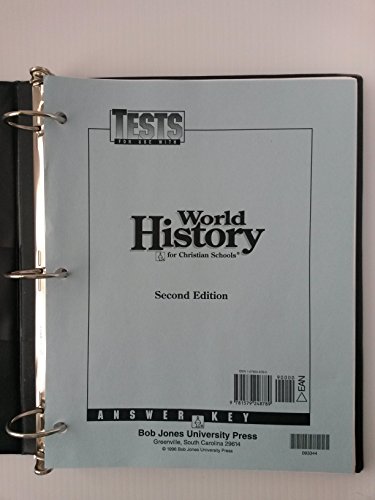 Beispielbild fr World History Tests Answer Key zum Verkauf von Bank of Books