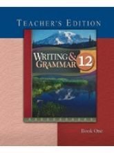 Beispielbild fr Writing & Grammar 12 for Christian Schools Book One & Book Two zum Verkauf von HPB-Red