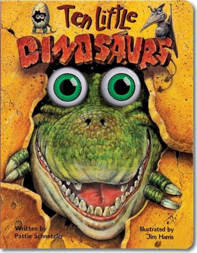 Beispielbild fr Ten Little Dinosaurs (Eyeball Animation): Board Book Edition zum Verkauf von SecondSale