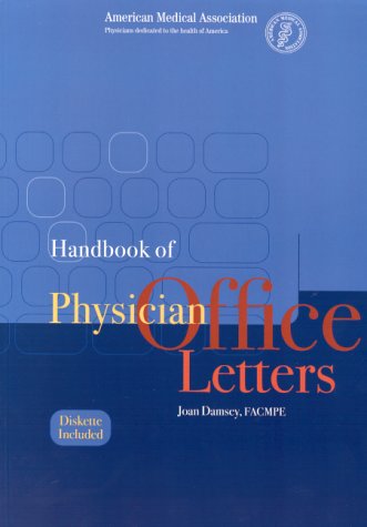 Stock image for Handbook of Physician Office Letters for sale by Books of the Smoky Mountains