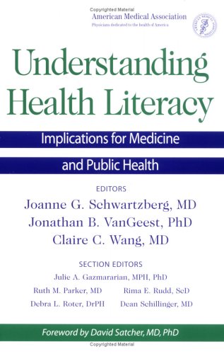 Beispielbild fr Understanding Health Literacy: Implications For Medicine And Public Health zum Verkauf von BooksRun