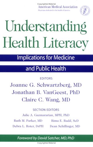 Imagen de archivo de Understanding Health Literacy: Implications For Medicine And Public Health a la venta por Front Cover Books