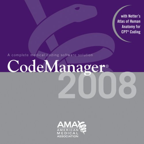 CodeManager 2008 plus Netter's Atlas of Human Anatomy for CPT Coding: Single User, plus quarterly updates (9781579479374) by American Medical Association