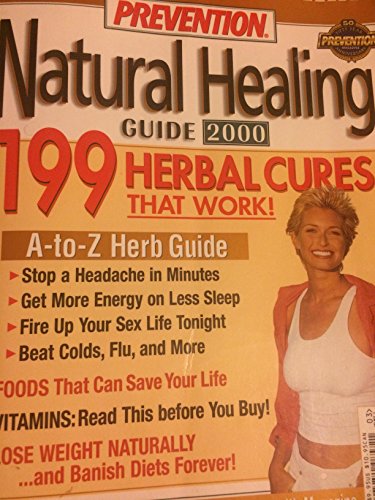 Stock image for Prevention Natural Healing Guide 2000 for sale by Wonder Book