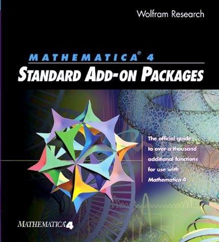 9781579550066: Mathematica 4.0 Standard Add-On Packages: The Official Guide to over a Thousand Additional Functions for Use With Mathematica 4