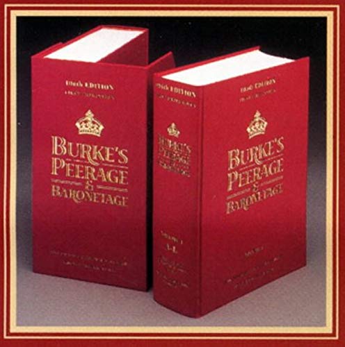 9781579580834: Burke's Peerage and Baronetage