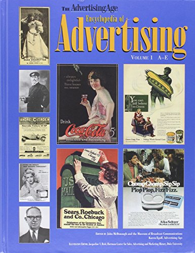Stock image for The Advertising Age Encyclopedia of Advertising (Three Volume Set) for sale by Booksavers of Virginia