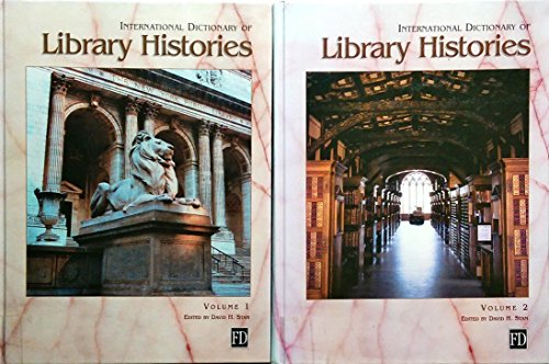 9781579582449: International Dictionary of Library Histories