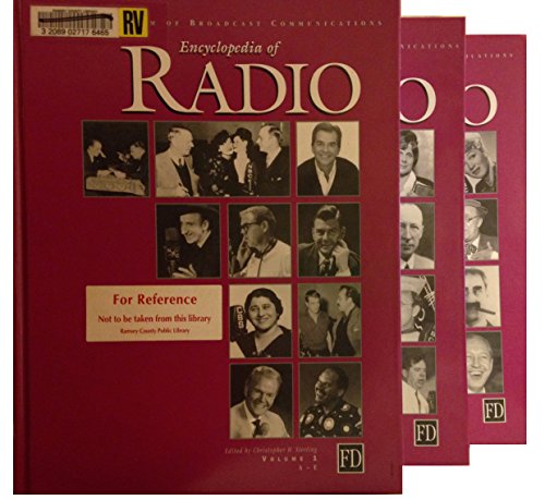 Beispielbild fr Encyclopedia of Radio 3-Volume Set zum Verkauf von Better World Books