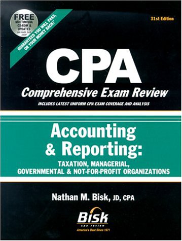 Stock image for CPA Comprehensive Exam Review 2002-2003: Accounting & Reporting: Taxation, Managerial, Governmental & Not-for-Profit Organizations (31st Edition) for sale by Better World Books