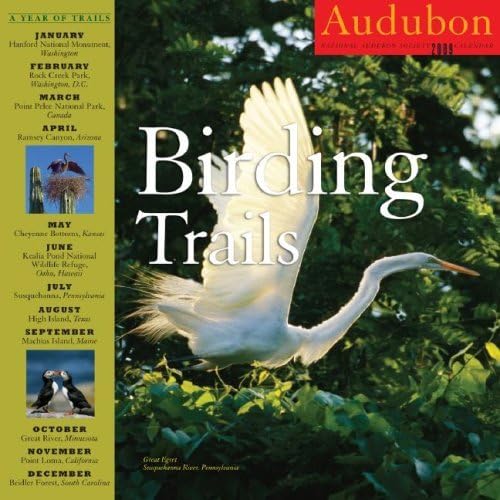 Audubon Birding Trails Calendar 2009 (9781579653651) by National Audubon Society