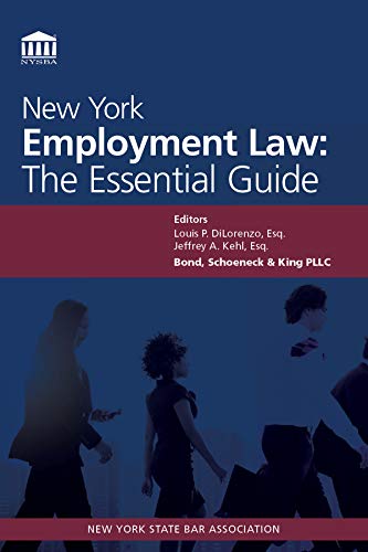Stock image for New York Employment Law: The Essential Guide for sale by SecondSale