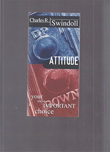 9781579722135: Attitude : Your Most Important Choice
