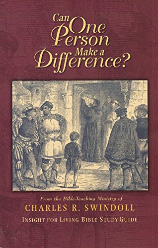 Can One Person Make a Difference? (9781579724726) by Charles R. Swindoll