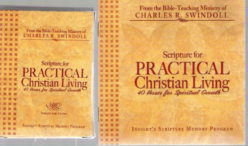 Beispielbild fr Scripture for Practical Christian Living (CD and Card Set) by Chuck Swindoll (2009-05-04) zum Verkauf von Zoom Books Company