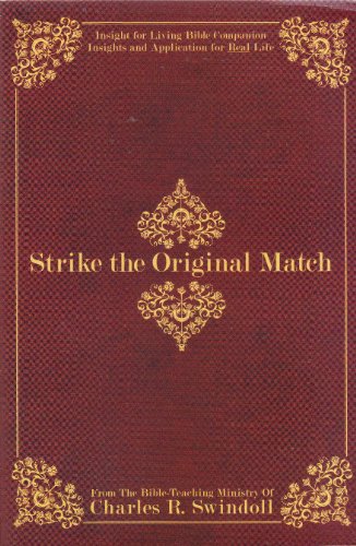 Beispielbild fr Strike the Original Match / Bible Companion zum Verkauf von SecondSale