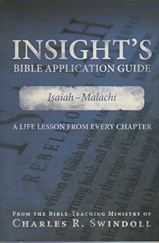 Stock image for Isaiah - Malachi A Life Lesson in Every Chapter for sale by SecondSale