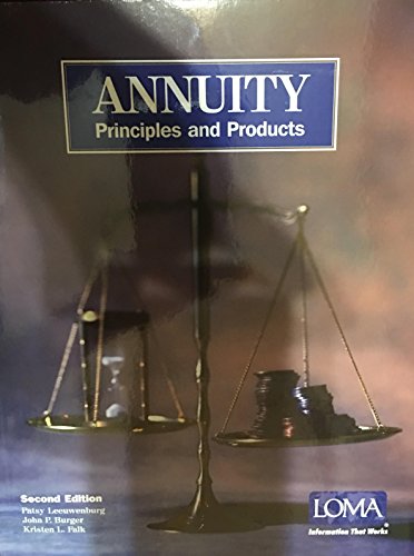 Imagen de archivo de Annuity Principles and Products a la venta por HPB-Red