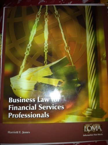 Stock image for Business Law for Financial Services Professionals for sale by HPB-Red