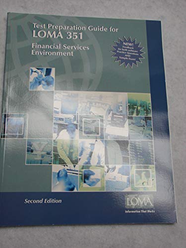 Beispielbild fr Test Preparation Guide for Loma 351: Financial Services Environment zum Verkauf von Irish Booksellers