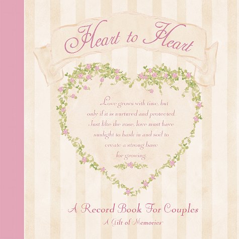 9781579771379: Heart to Heart: A Record Book for Couples