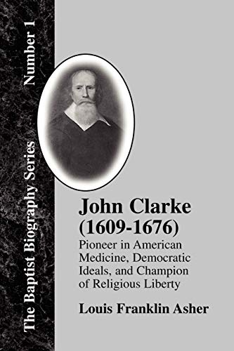 Stock image for John Clarke (1609-1676) for sale by Ergodebooks