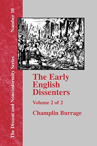 Imagen de archivo de The Early English Dissenters In the Light of Recent Research (1550-1641) - Vol. 2 a la venta por Chiron Media