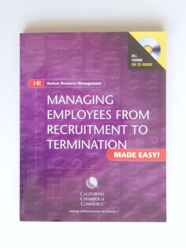 Stock image for Managing Employees From Recruitment to Termination (Made Easy!) for sale by Books From California